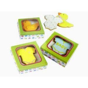 Wilton Baby Shower Treat Box With Baby foot Print